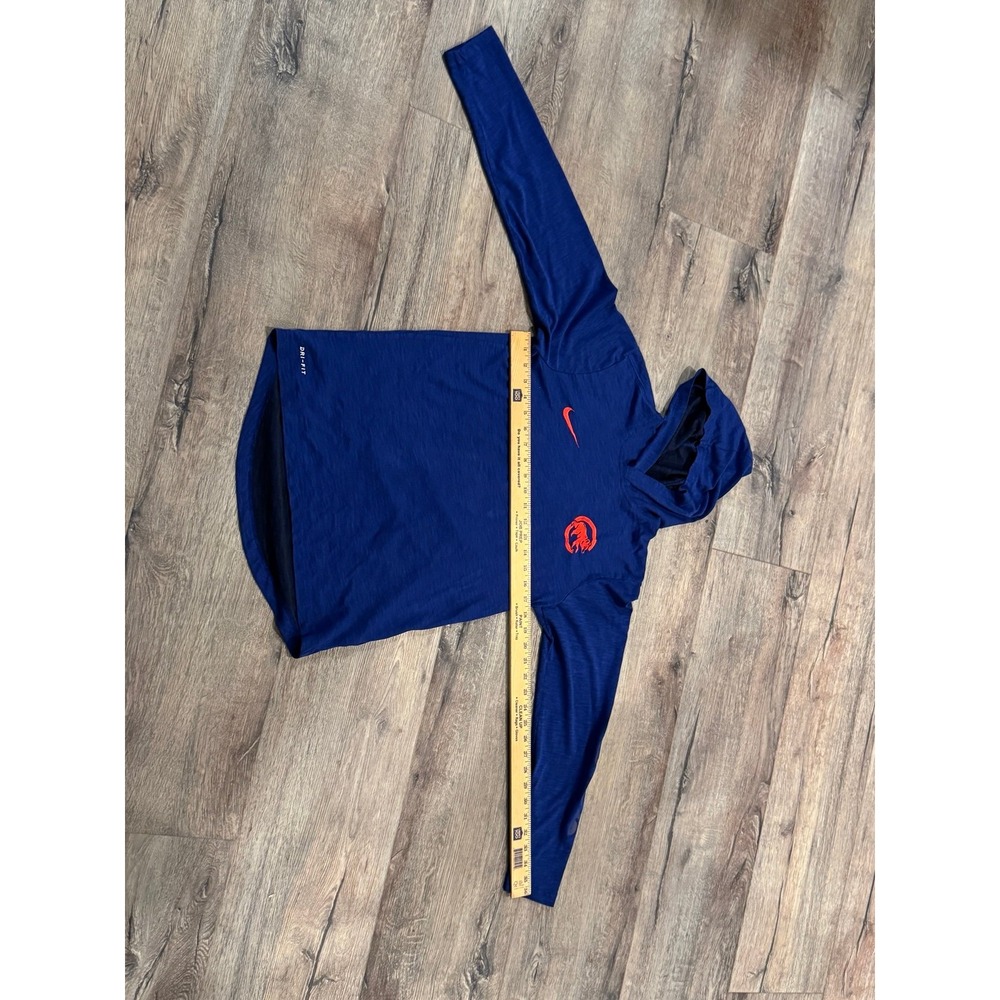 Nike men's Chicago Cubs long sleeve shirt‎ with a hood dri fit size small - Picture 2 of 5